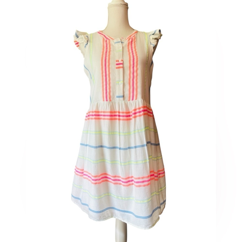 Vineyard Vines Pink Cap Sleeve Pleated Sundress Size 4